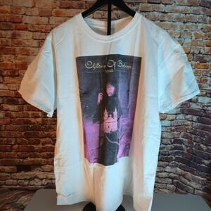 Children Of Bodom Hexed Album Graphic T Shirt White Metal Band Tee Adult XL